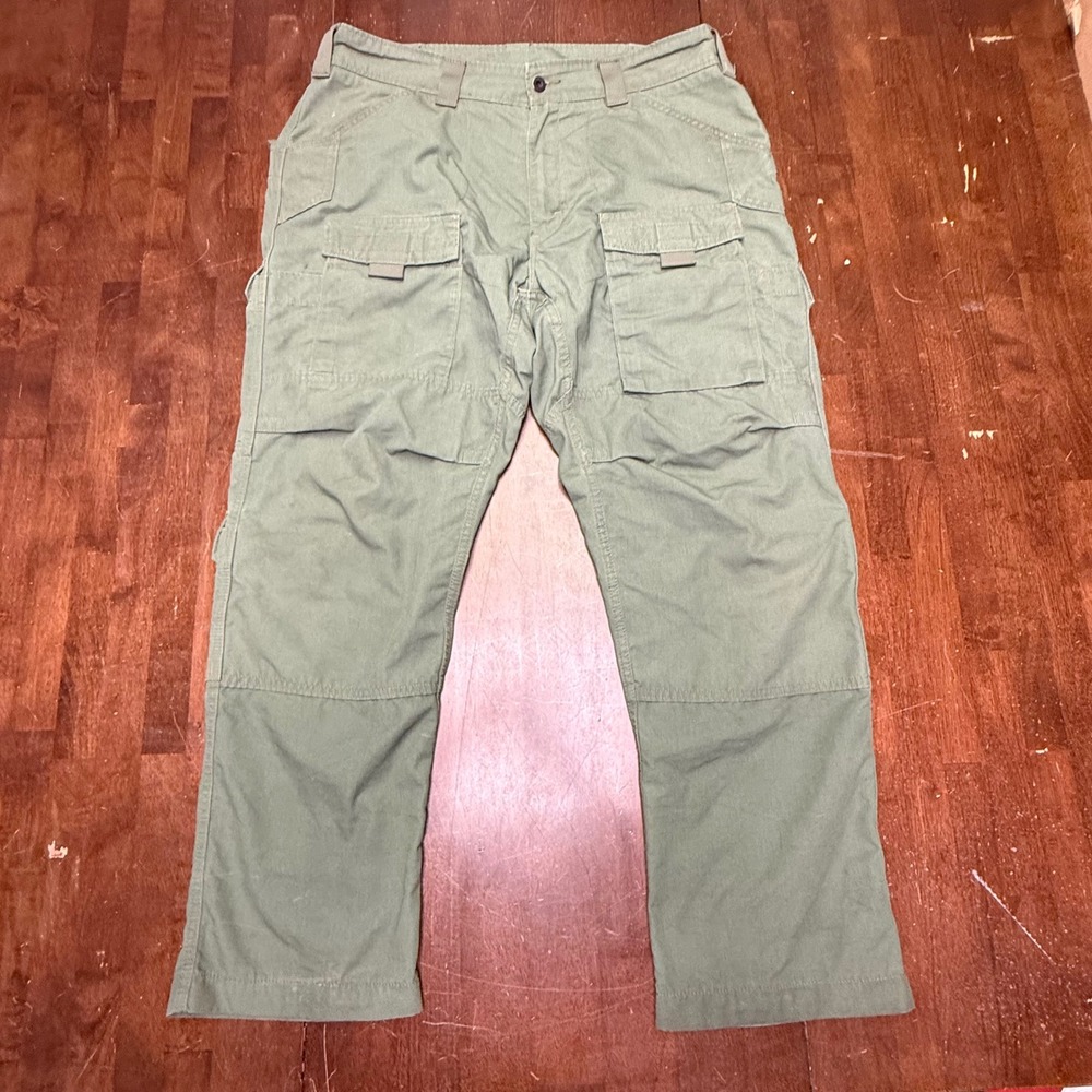Kitanica All Season Tactical Pants Men 38 Ranger Green Cargo Utility Ripstop USA